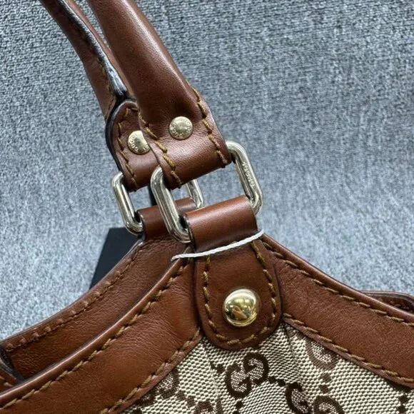 Gucci Sukey Leather Shoulder Bag 499-060625